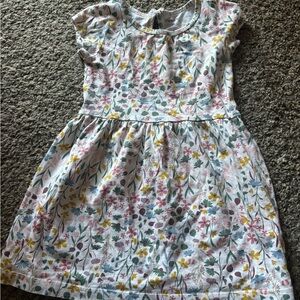 Floral Kids Dress - Multicolor